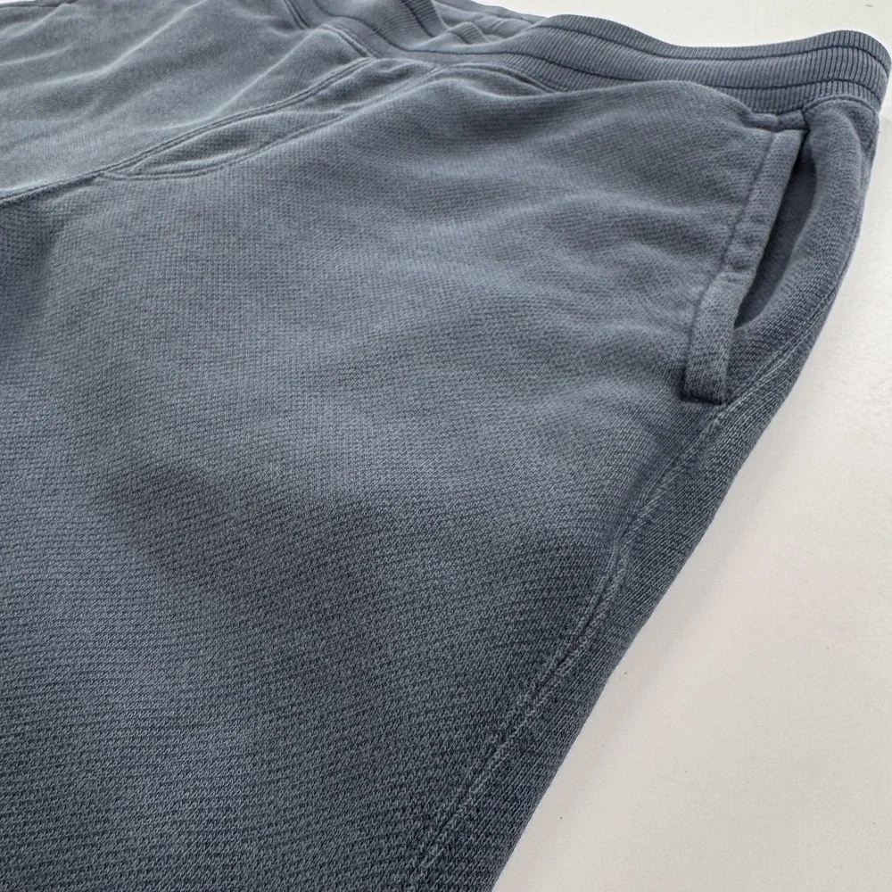 UNIQLO Cotton Polyester Knit Jogger Sweatpants Mens Small Blue